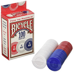 Bicycle 100 Poker Chips